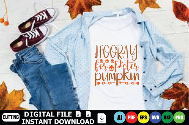 Hooray For Peter Pumpkin SVG Shahin alam 