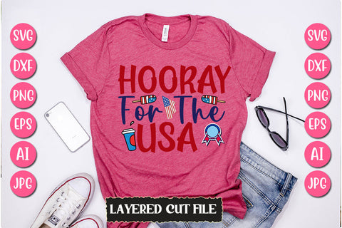 Hooray for the Usa SVG Cut File SVG Newmockups 