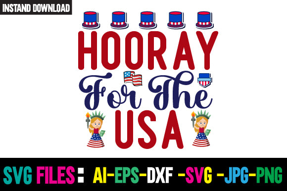 Hooray for the Usa SVG Cut File SVG Newmockups 