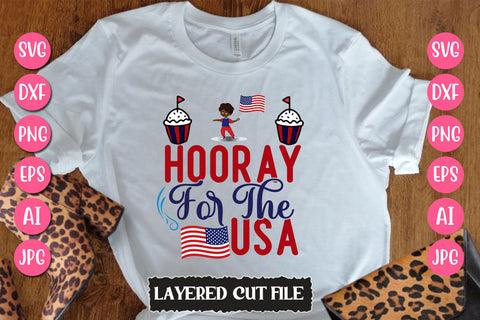 Hooray for the Usa SVG Cut File SVG Newmockups 