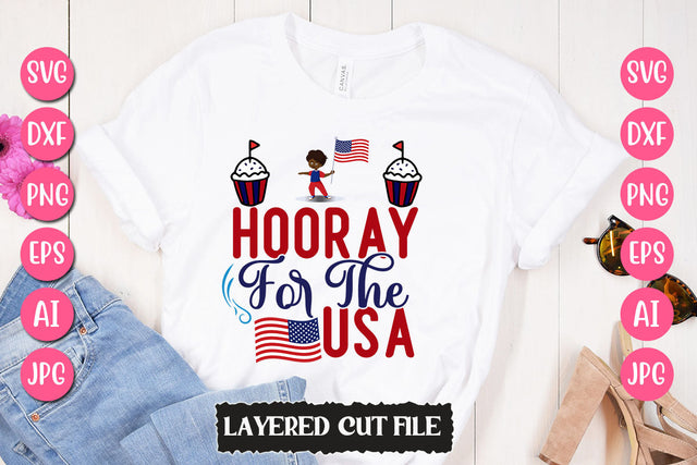 Hooray for the Usa SVG Cut File SVG Newmockups 