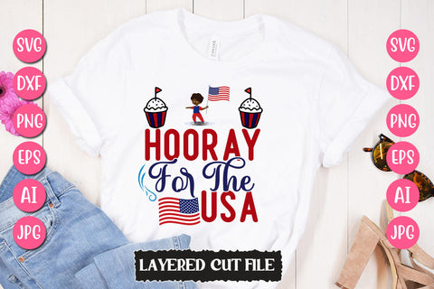Hooray for the Usa SVG Cut File SVG Newmockups 