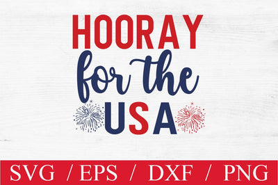 Hooray For The USA SVG cut file SVG Svgcraft 