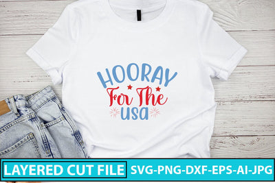 Hooray For The Usa SVG Cut File SVG Syaman 