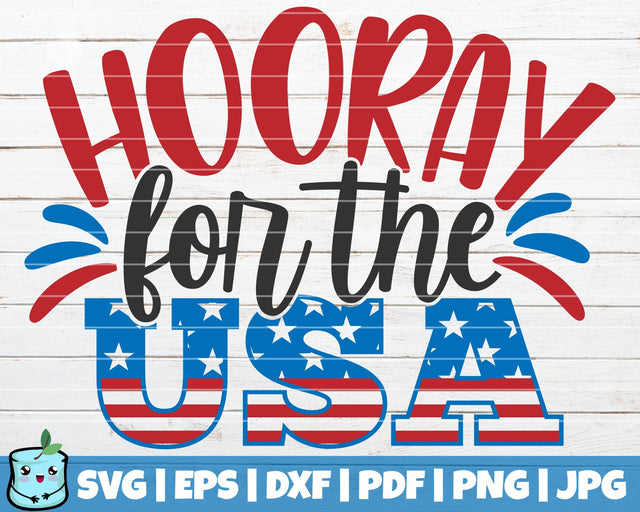 Hooray For The USA SVG MintyMarshmallows 