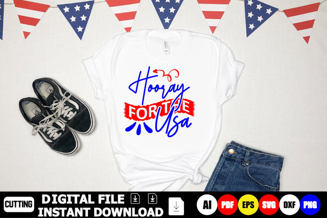 Hooray For The Usa SVG Shahin alam 
