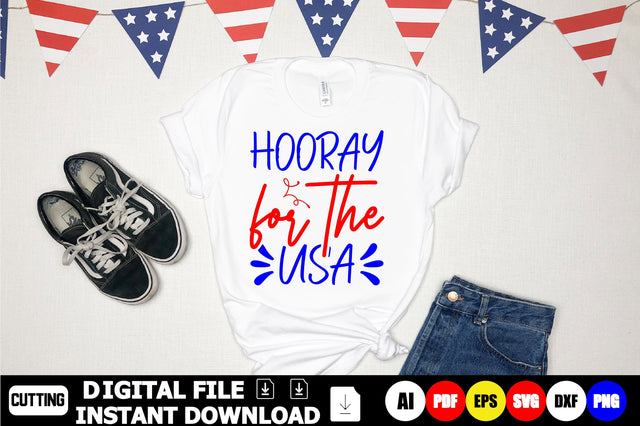 Hooray For The Usa SVG Shahin alam 