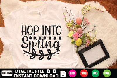 Hop into Spring SVG Shahin alam 