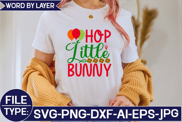 Hop Little Bunny SVG Cut File SVG Studio Innate 