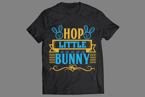 Hop Little Bunny T-Shirt SVG MStudio 