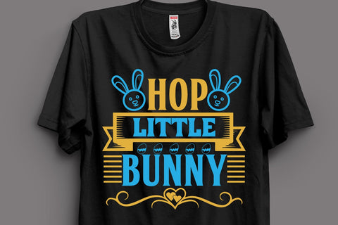 Hop Little Bunny T-Shirt SVG MStudio 