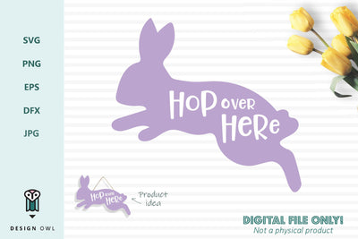 Hop over here SVG Design Owl 