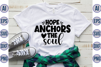 Hope anchors the soul svg SVG orpitasn 