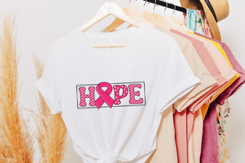 Hope PNG, Breast Cancer Sublimation Design Sublimation CraftLabSVG 