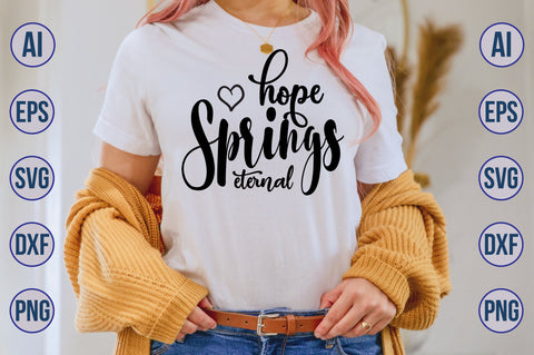 Hope springs eternal svg SVG nirmal108roy 