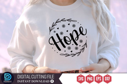 Hope SVG, Hope SVG DESIGNISTIC 