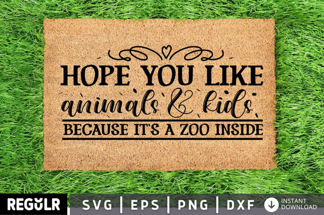 Hope you like animals SVG SVG Regulrcrative 