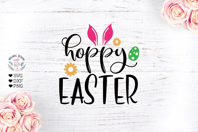 Hoppy Easter Cut File SVG Graphic House Design 