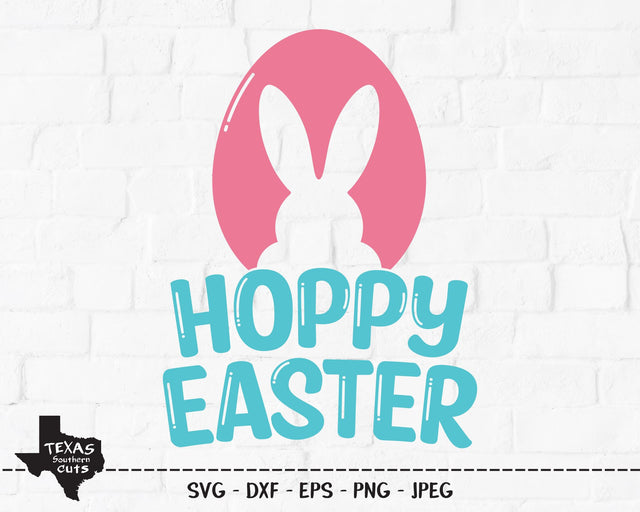 Hoppy Easter | Easter SVG SVG Texas Southern Cuts 