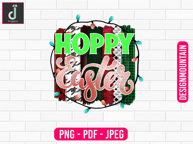 Hoppy Easter sublimation design Sublimation Alihossainbd 