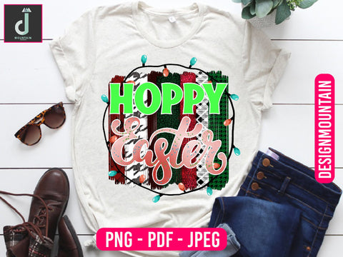 Hoppy Easter sublimation design Sublimation Alihossainbd 