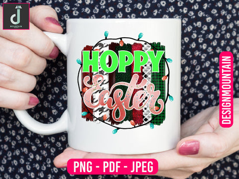 Hoppy Easter sublimation design Sublimation Alihossainbd 
