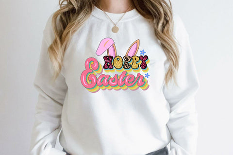 Hoppy Easter Sublimation SVGArt 