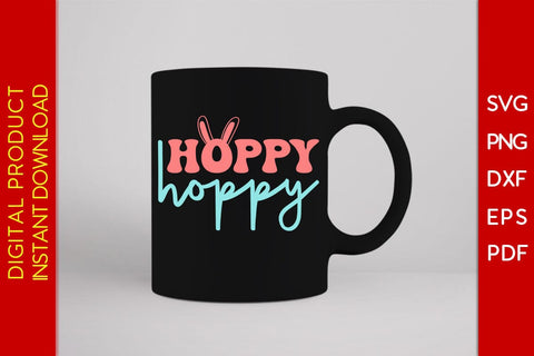 Hoppy Easter Sunday SVG PNG PDF Cut File SVG Creativedesigntee 