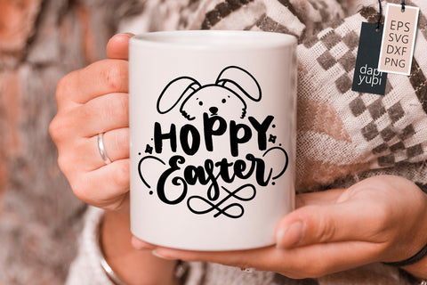 Hoppy Easter SVG dapiyupi store 