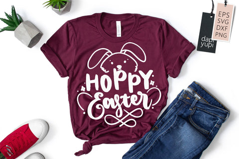 Hoppy Easter SVG dapiyupi store 