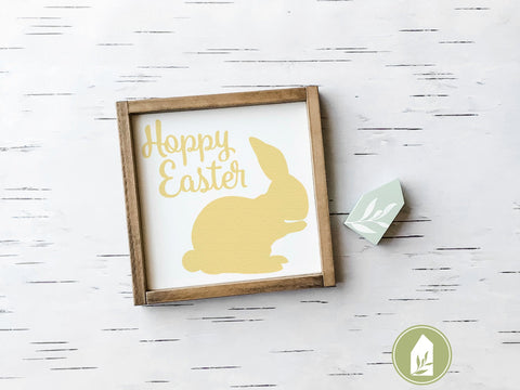 Hoppy Easter SVG | Easter Bunny SVG | Spring Decor SVG LilleJuniper 