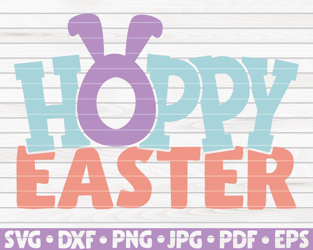 Hoppy Easter SVG | Easter quote SVG HQDigitalArt 