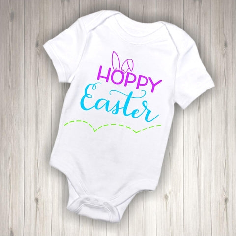Hoppy Easter SVG - Handlettered Easter cut file SVG Stacy's Digital Designs 