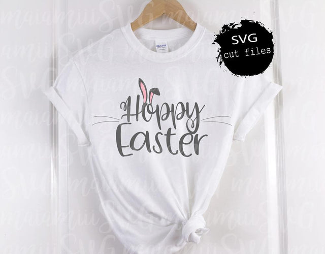Hoppy Easter SVG, Happy Easter SVG, Easter Bunny Svg, Easter Egg Svg, Easter Sign Svg SVG MaiamiiiSVG 