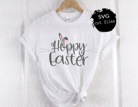 Hoppy Easter SVG, Happy Easter SVG, Easter Bunny Svg, Easter Egg Svg, Easter Sign Svg SVG MaiamiiiSVG 