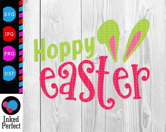 Hoppy Easter SVG Inked Perfect 