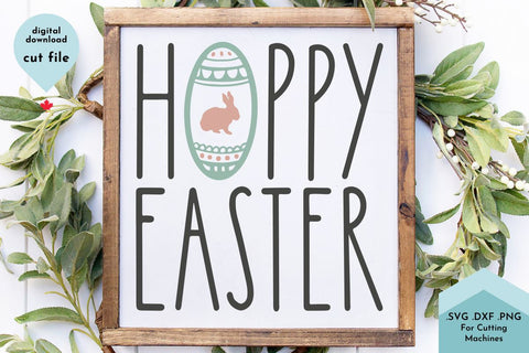 Hoppy Easter SVG Lettershapes 