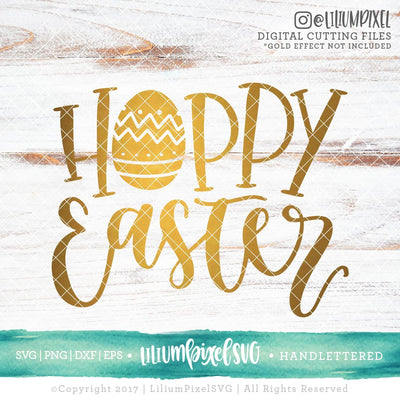Hoppy Easter SVG Lilium Pixel SVG 