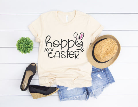 Hoppy Easter - SVG, PNG, DXF, EPS SVG Elsie Loves Design 