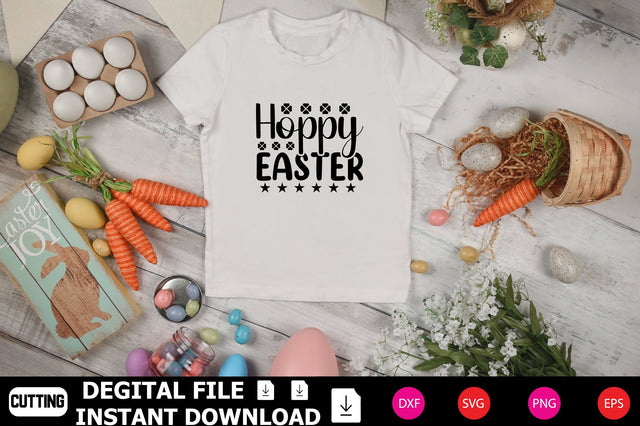 Hoppy Easter SVG Shahin alam 