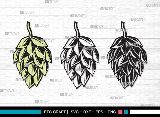 Hops SVG | Beer Hops Svg | Beer Gift Svg | Hops Plant Svg | Beer Man Svg | Hops Bundle | Hops Beer SVG | Hops Clipart SVG ETC Craft 