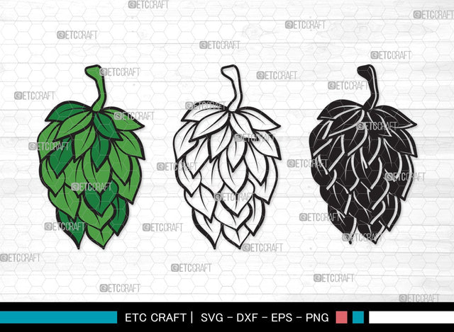 Hops SVG | Beer Hops Svg | Beer Gift Svg | Hops Plant Svg | Beer Man Svg | Hops Bundle | Hops Beer SVG | Hops Clipart SVG ETC Craft 