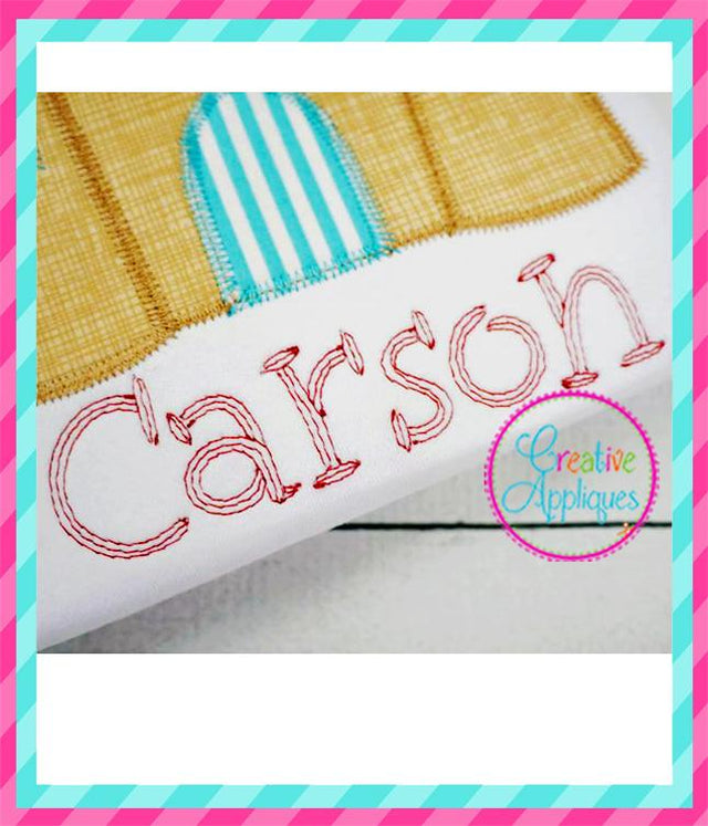 Hopscotch Embroidery Font Font Creative Appliques 