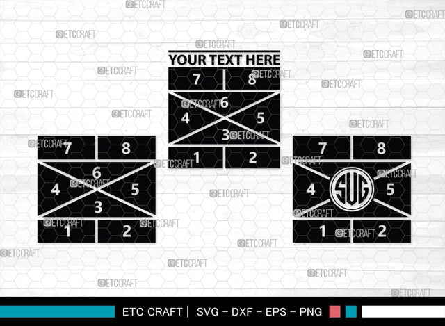 Hopscotch Monogram, Hopscotch Silhouette, Hopscotch SVG, Game Hopscotch Svg, Game Svg, Sensory Hallway Svg, Sensory Walk Svg, SB00427 SVG ETC Craft 