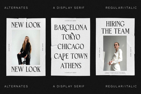 Horge Typeface Font Storytype Studio 