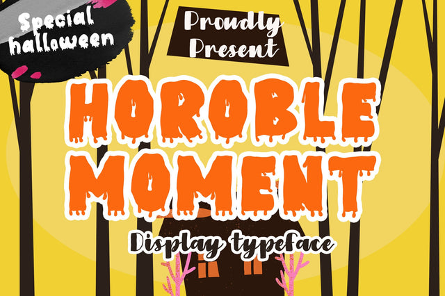 Horoble Moment Font Wildan Type 