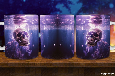 Horror Halloween Mug Wrap Bundle | 11 Oz | Sublimation Sublimation SvgOcean 