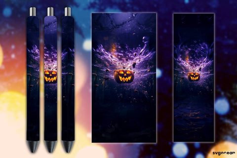 Horror Halloween Pen Wrap Bundle | Sublimation Sublimation SvgOcean 