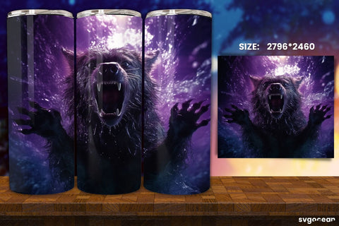Horror Halloween Tumbler Wrap Bundle | 20 Oz | Sublimation Sublimation SvgOcean 