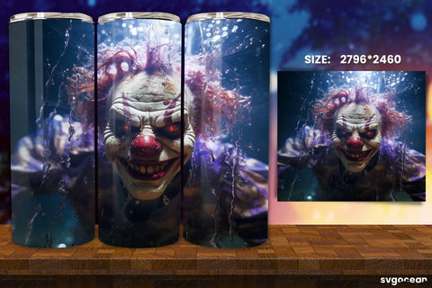 Horror Halloween Tumbler Wrap Bundle | 20 Oz | Sublimation Sublimation SvgOcean 